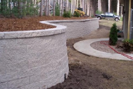 Hardscape work