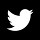 twitter logo-bw box